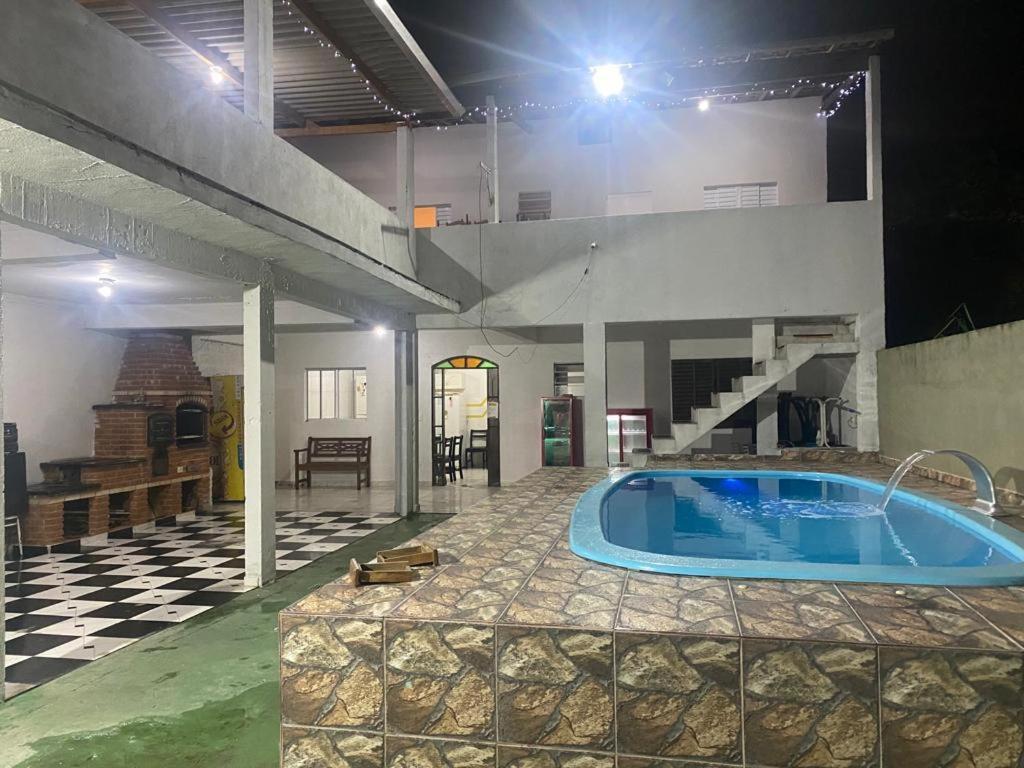 Otima Casa Com Piscina Em Praia Grande Villa São Paulo Buitenkant foto
